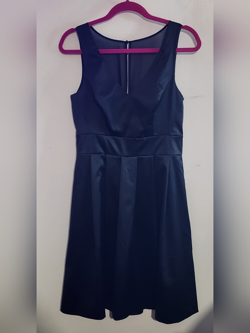 American Living Black Sleeveless A-Line Midi Dress LBD Little Black Dress